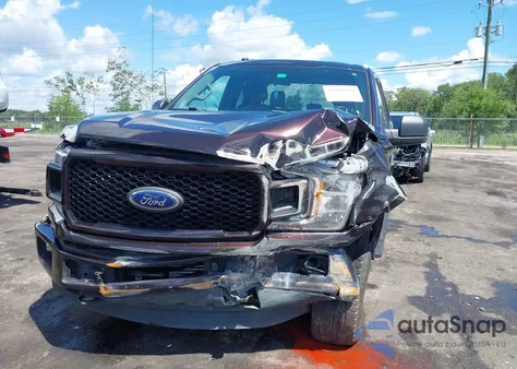 2018 Ford F-150 Xl из США, поврежденный, VIN 1FTEX1EP4JFE00607